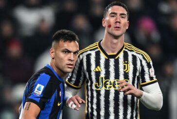 Vlahovic e Lautaro, finisce 1-1 il derby d'Italia