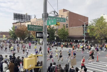 Maratona di New York, festa per le strade di Brooklyn