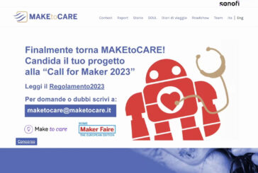 Il 29 novembre la premiazione del contest Make to Care