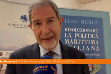 Mare, Musumeci "Risorsa per colmare divario Nord-Sud"