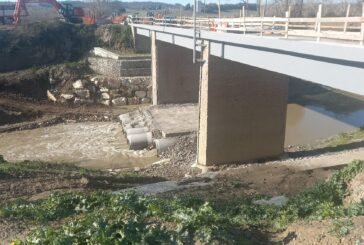 Ponte della Casanova: ripresa l’attività di cantiere