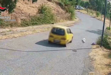 Lanciano rifiuti dai finestrini dell'auto, 4 denunciati nel reggino
