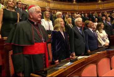 Mattarella in Senato per il Concerto di Natale