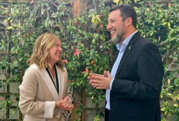Colloquio Meloni-Salvini a Palazzo Chigi "Piena sintonia"