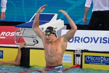 Argento europeo per Martinenghi e azzurre della 4×50 mista