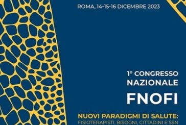 Fisioterapia, a Roma il primo congresso nazionale Fnofi