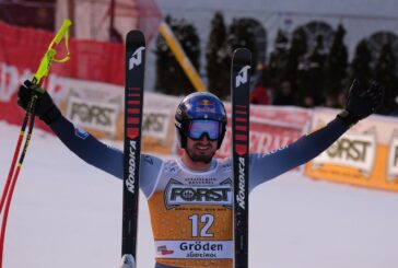 In Val Gardena festa azzurra con Paris "Vittoria vuol dire tanto"
