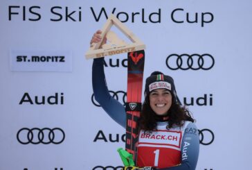 Brignone trionfa nel Super-G in Val d'Isere, Goggia 3^