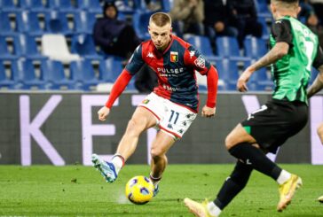 Il Genoa la ribalta, Sassuolo sconfitto 2-1