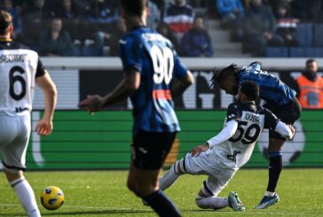 Lookman-gol, l'Atalanta chiude il 2023 battendo 1-0 il Lecce