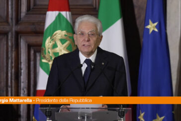 Mattarella "Ho fiducia nell'Italia, ha le risorse per il tempo nuovo"