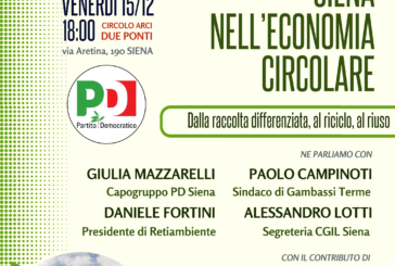 Il Pd Petriccio e Due Ponti invita al confronto sull'”economia circolare”