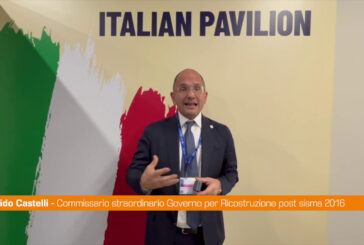 Sisma 2016, Castelli "Ricostruzione è anche risposta a crisi clima"