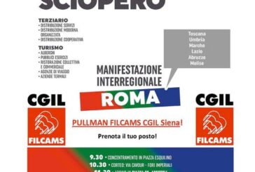 22 dicembre: pullman da Siena per la manifestazione a Roma