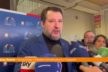 Milano-Cortina, Salvini "Lavoriamo perchè Olimpiadi solo italiane"