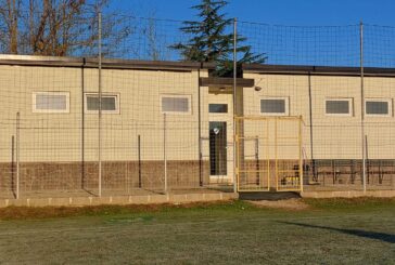 Taglio del nastro per i nuovi spogliatoi a Pianella