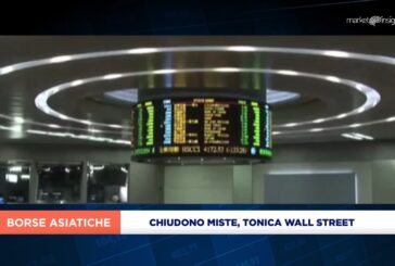 MERCATI ASIATICI MISTI CON IL GIAPPONE CHE SCIVOLA IN CODA