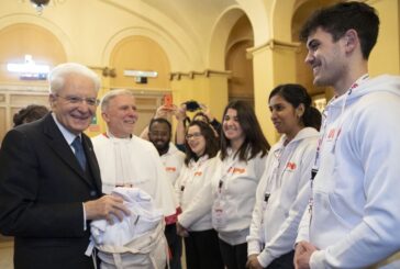 Mattarella "I giovani motivo di speranza per il nostro Paese"
