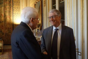 Mattarella riceve Bill Gates, non diminuire impegno per sviluppo