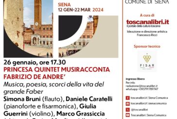 Ai “Venerdì di Siena” il Princesa Quintet musiracconta De Andrè