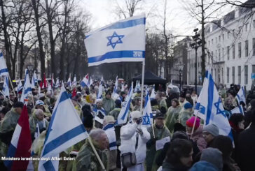 Manifestazione pro-Israele a L'Aja, in corteo familiari di ostaggi