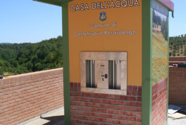 A Castelnuovo le casine dell’acqua fanno risparmiare 200mila bottiglie di plastica