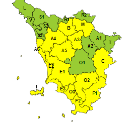 Vento: codice giallo su zone meridionali fino a tutto il 20 gennaio