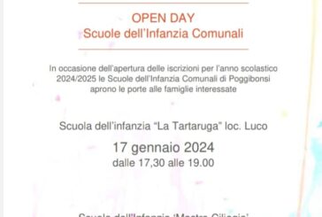 Poggibonsi, ecco il bando per iscriversi alle scuole d’infanzia comunali