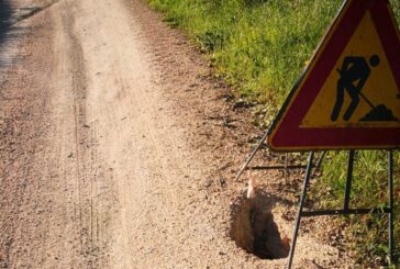 SP34B “Eroica” tra Malamerenda e Radi: un dissesto segnalato