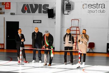 Il Palasport di Arbia ha il nuovo parquet