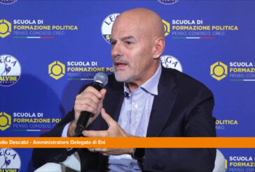 Descalzi "Per essere tranquilli serve progetto sicurezza energetica"
