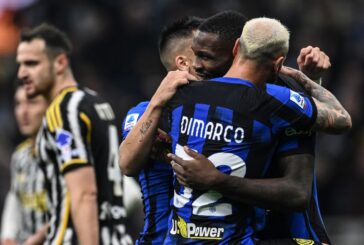 Il Derby d'Italia è nerazzurro, l'Inter allunga sulla Juve