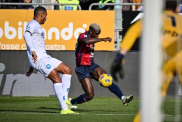 Luvumbo salva il Cagliari al 96°, Napoli fermato sull'1-1