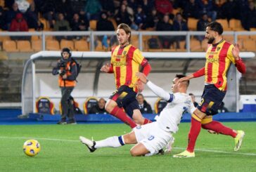Troppa Inter per il Lecce, poker nerazzurro al "Via del Mare"