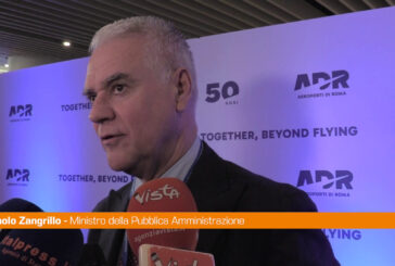 Aeroporti, Zangrillo "Fiumicino priorità per un'Italia protagonista"