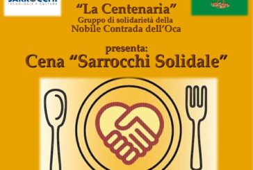 Cena solidale in Contrada per sostenere gli studenti bisognosi del Sarrocchi