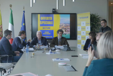 Ryanair, in estate 5 nuove rotte su Catania