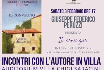 Incontri con l’autore in villa: Peruzzi presenta “Il Convegno. I misteri di Pievasciata”