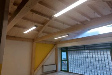 Scuole in Borgaccio, cantiere in fase conclusiva