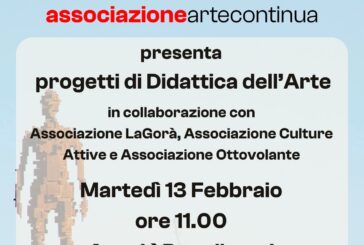 Arte Continua presenta i nuovi progetti di “Didattica dell’arte”