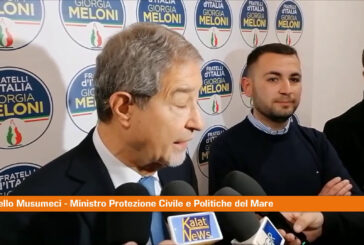 Protezione Civile, Musumeci "C'è tanta disinformazione e distrazione"