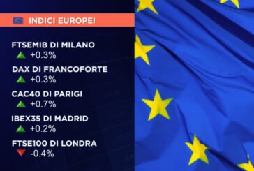 CHIUSURA PERLOPIÙ POSITIVA PER LE BORSE EUROPEE, MILANO +0,3%