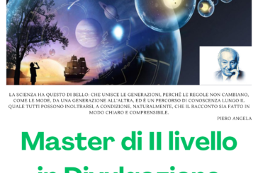 Aperte le iscrizioni al Master di II livello in “Divulgazione Scientifica”