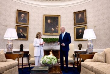 Meloni a Biden "G7 concreto, in Medio Oriente sostegno a mediazione Usa"