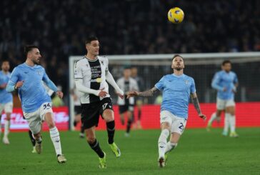 Colpo grosso Udinese all'Olimpico, battuta 2-1 la Lazio