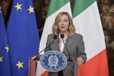 Meloni "Sfida della responsabilità sui fondi di coesione"