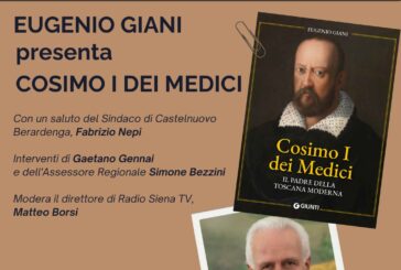 Giani presenta il suo libro “Cosimo I dei Medici. Il padre della Toscana moderna”