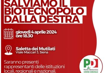 Pd: “Salviamo il Biotecnopolo dalla destra”