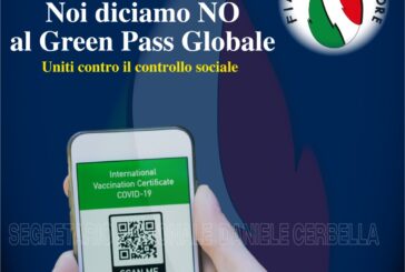 Fiamma Tricolore: “No al green pass globale”