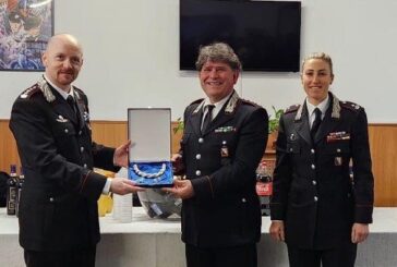 In congedo il capitano dei Carabinieri Ottavio Rosatelli